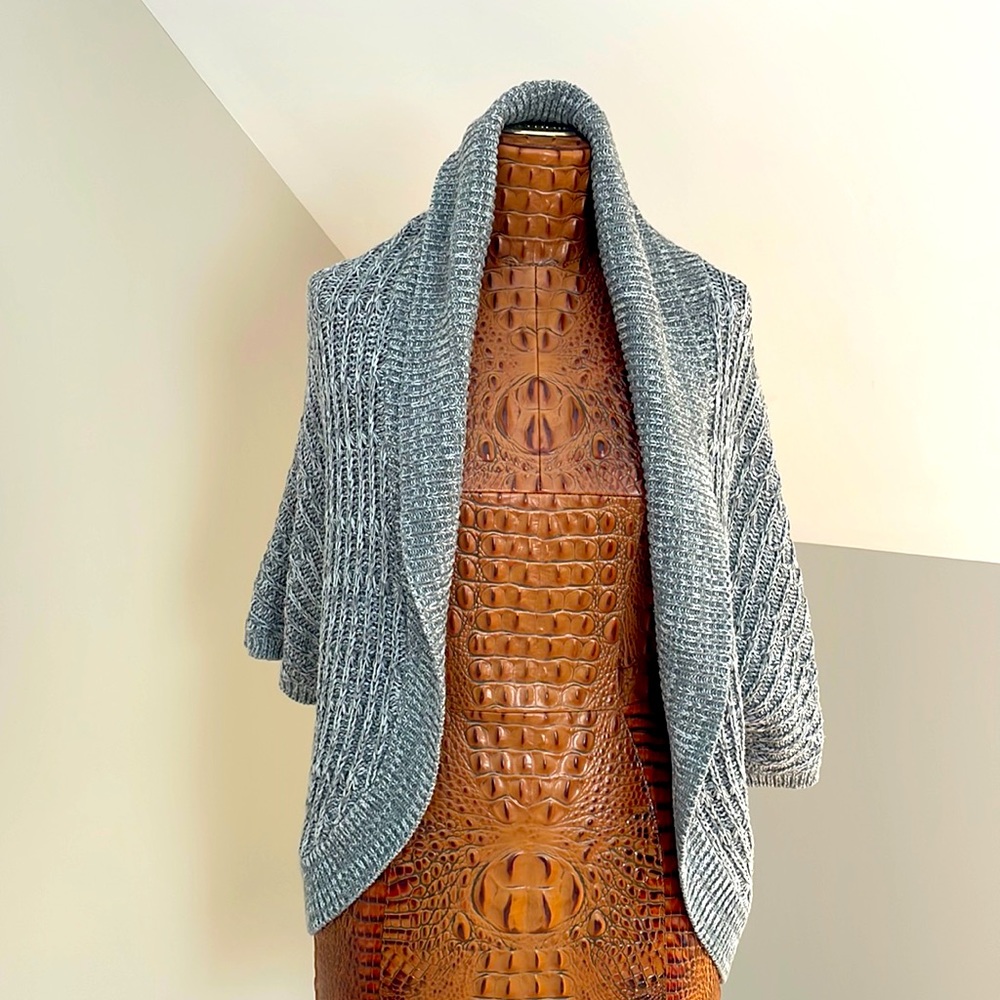 Express short sleeve cardigan